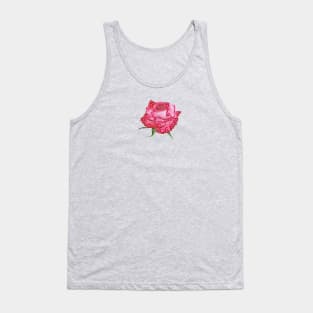 Swirly Rose Tank Top